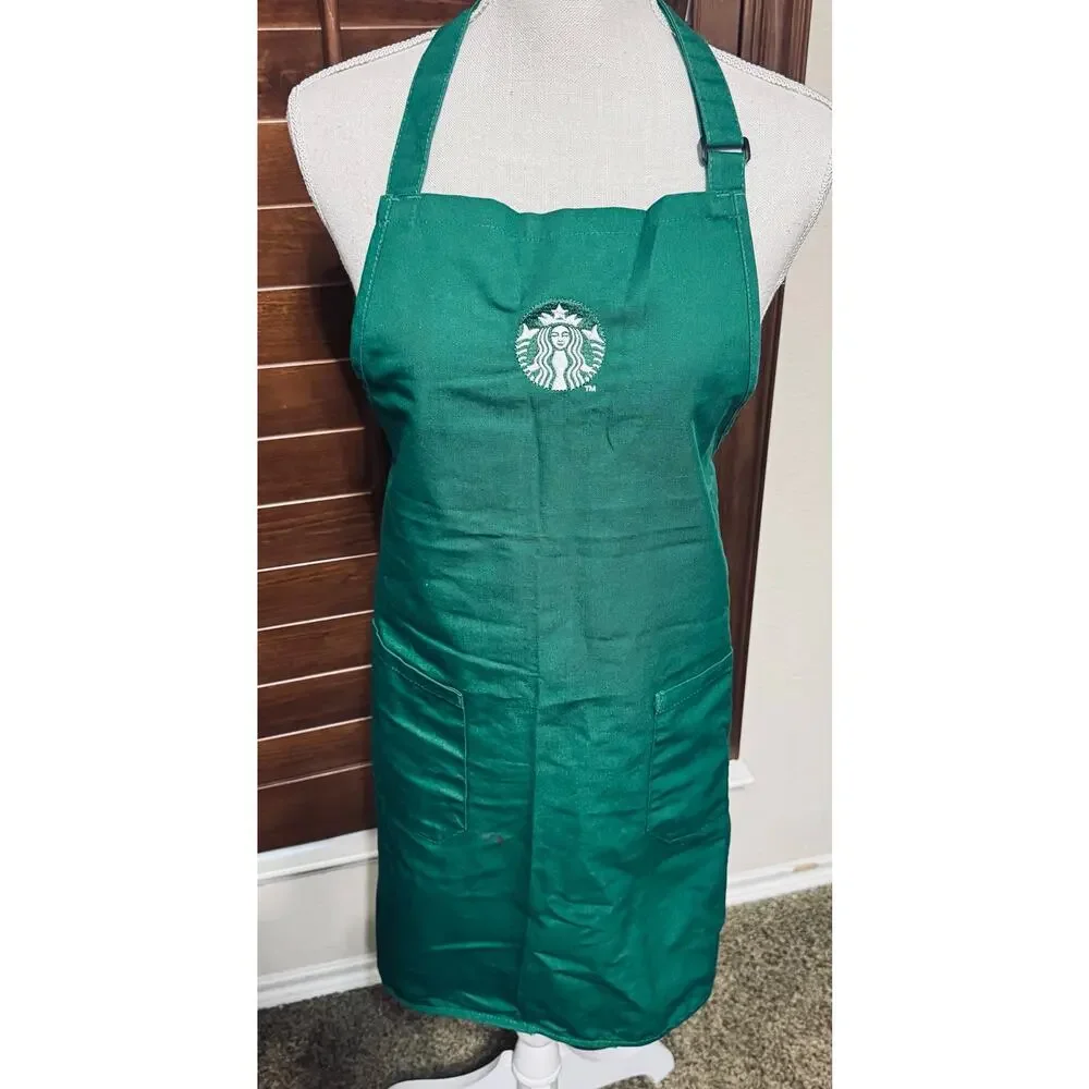 Starbucks Apron & Tumbler Lot 2022‎ Pink Lemonade & Mermaid Cold Cups 16 Oz